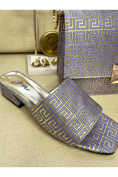 GİAccs. Karışık Renkli Topuklu Terlik 2'Lİ Kombin