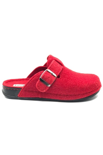 Kocamanlar Ayakkabı Bento k-9548 women's orthopedic slippers - red
