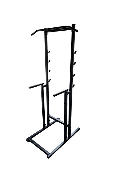 ATÖLYE HOBİ TASARIM 210 cm barfiks dips squat bench antreman kulesi