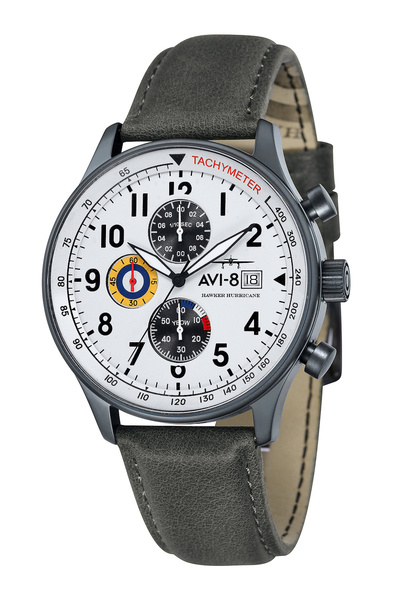 AVI 8 Mens Watch Avi AV-4011-0B, Quartz, 42mm, 5ATM