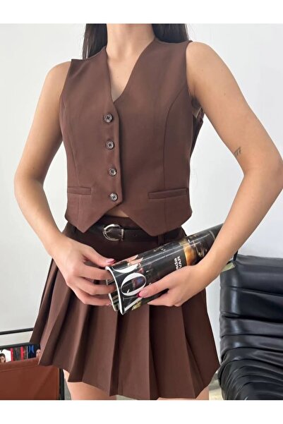 DERELİ Multi-Functional Women's Vest