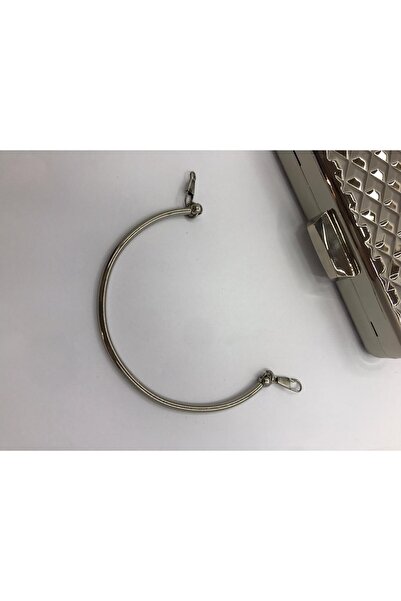 By EDUU Τσάντα βραδινού φορέματος με χρυσή λαβή (μονή λαβή)