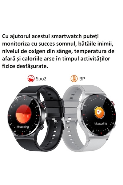 Vienapoli Smartwatch Vienapoli, Bluetooth Call, Touch Screen, Health Monitoring, Silver Grey