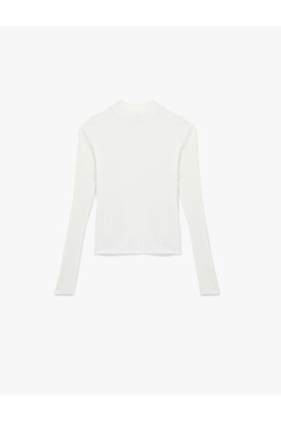 Koton Long Sleeve High Collar Knitwear Sweater