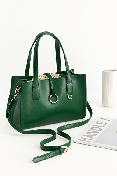 Handley حقيبة لوكس هالو – حقيبة كتف وحقيبة كروس بحزام دائري