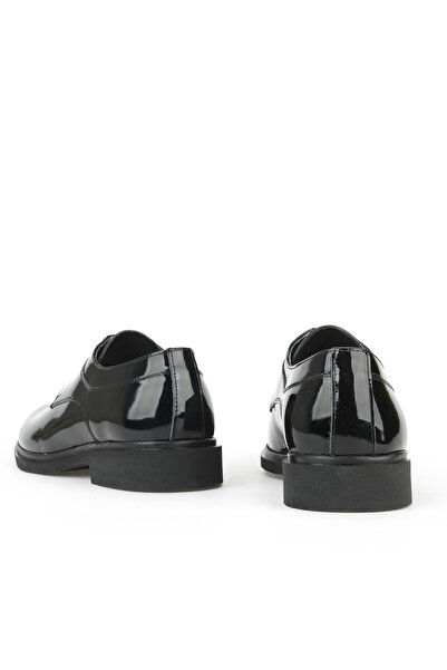 Ziya , Men's Genuine Leather Classic Shoes 1531056Z46152 Black