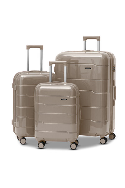 ZAAPPY مجموعة حقائب سفر صلبة مكونة من 3 قطع (20/24/28 بوصة) خفيفة الوزن، حقيبة سفر غير قابلة للكسر، مزودة بقفل آمن