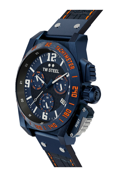 TW Steel Ανδρικό Ρολόι TW1020 - Περιορισμένης Έκδοσης, Quartz, 46mm, 10ATM