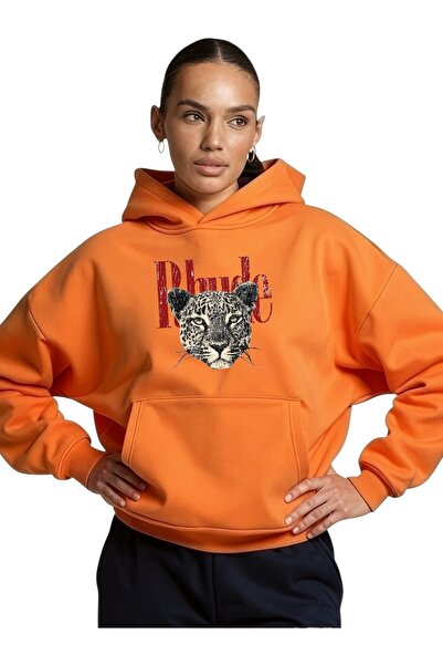 ArtYus Unisex Rhude Tiger Colorful Special cu imprimeu Bumbac supradimensiona...