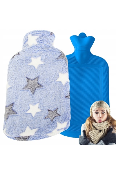 zola Perna pentru apa calda, Zola®, capacitate 2l, din cauciuc, cu husa model...