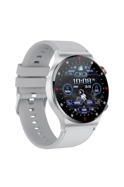 Vienapoli Smartwatch Vienapoli, Bluetooth Call, Touch Screen, Health Monitoring, Silver Grey
