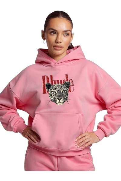 ArtYus Φούτερ Unisex Rhude Tiger Colorful Special με τύπωμα Cotton oversized ...