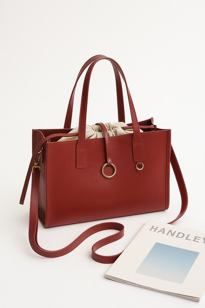 Handley حقيبة لوكس هالو – حقيبة كتف وحقيبة كروس بحزام دائري