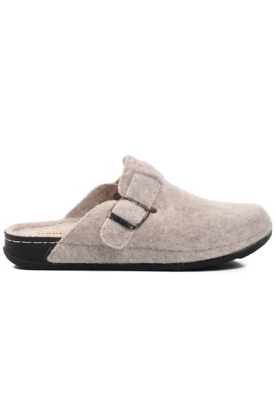 Kocamanlar Ayakkabı Bento K-9548 Papuci de casă ortopedici pentru femei BEJ