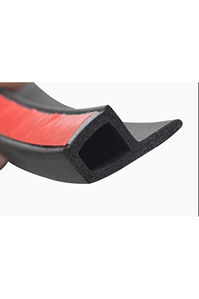 ECORP Bandă de etanșare premium tip P pentru ușă, portbagaj, capotă, cauciuc ...