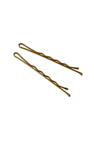 ANTBRO - Set de 72 agrafe de păr metalice din bronz, 4,8 cm