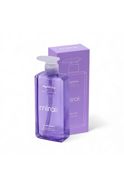 Mirai غسول الجسم ميريا نايت كلير برائحة العنبر والفانيليا لحب الشباب