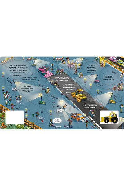 Usborne Wind-up digger toy book