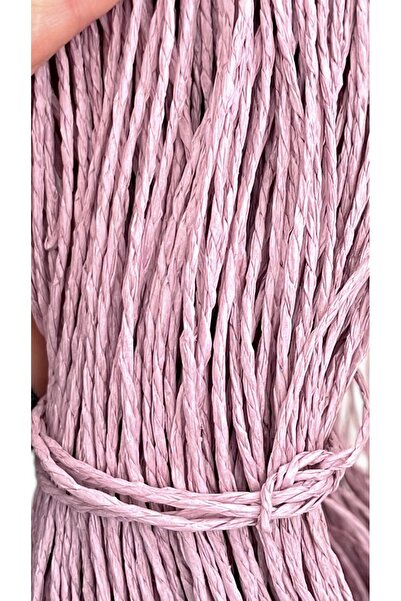Kevser nur tuhafiye KAĞIT İP ( 2mm 25gr) Doğal Hasır Rafya Supla Naturel Çant...