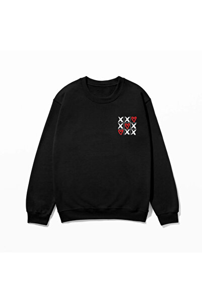 SVART WEAR XO Swea tricou cu imprimeu 100% bumbac supradimensionat Trendy Fan...