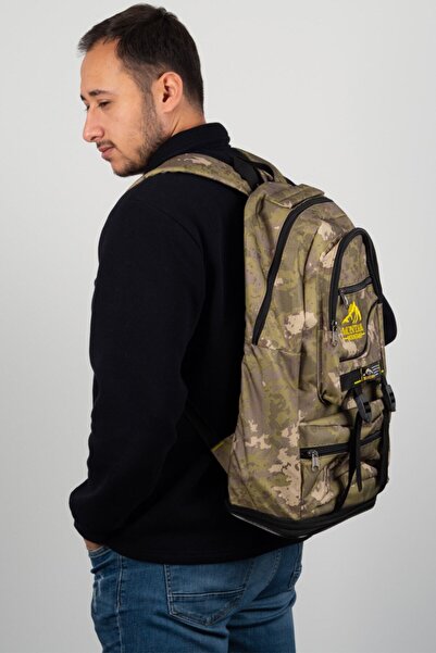 DİYKAYA Montana 55+10 Litre Dağcı Kamp Körüklü Büyük Boy Su Geçirmez Kumaş Sı...