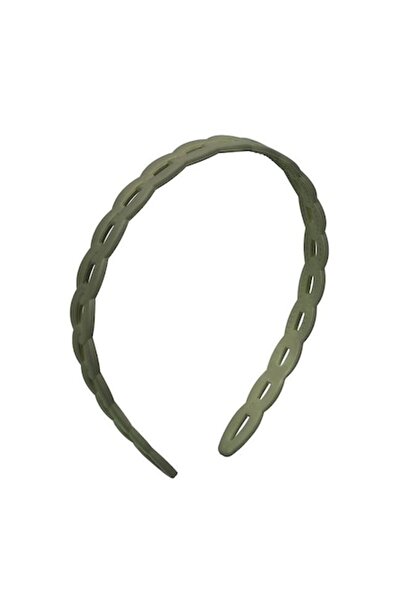 ANTBRO Bentita de par Antbro® pentru femei cu model perforat din plastic, kaki