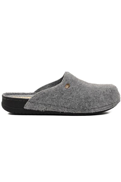 KOCAMANLAR Bento K-12115 Home Slippers Orthopedic Men's Slippers Gray