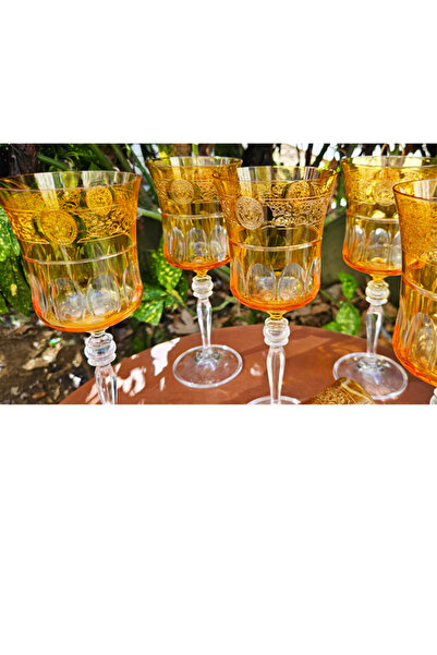 LEONARTE CASA 6 Kişilik Bardak Takımı Flk - Amber