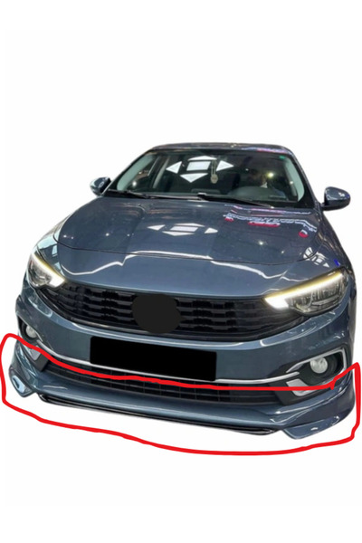 TÜRKSET EGEA HB/SEDAN 2018 ÜSTÜ ÖN TAMPON EKİ (( 612 MİSTİK GRİ BOYALI ORTASI...