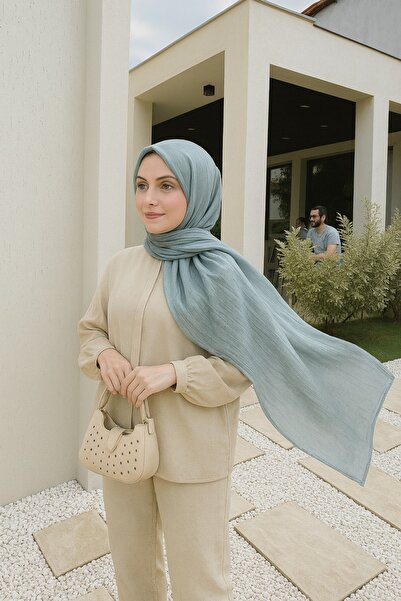 VIEN POLO Şal de sezon nou – Drapat elegant şi nu necesită călcat!