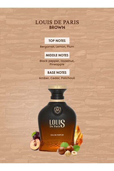 mahabub LOUIS DE PARIS BROWN, perfume 100 ML