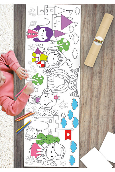 Natureplaydesign طاولة أنشطة مدرسية بطول 200 سم مصنوعة من ورق الرسم بتصميم ال...