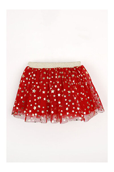 LC Waikiki I Red Star Printed Girls' Tulle Skirt from Freezen Store - Pauline