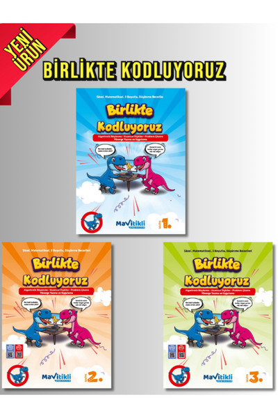 Mavitikli Yayıncılık KODLAMA-BİRLİKTE KODLUYORUZ-SETİ