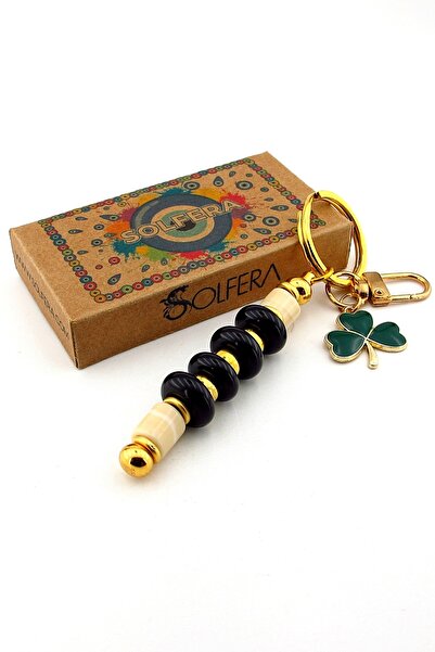 Solfera Breloc original din sticlă de Murano, cu mărgele, ornament pentru geantă, breloc norocos, breloc KY080