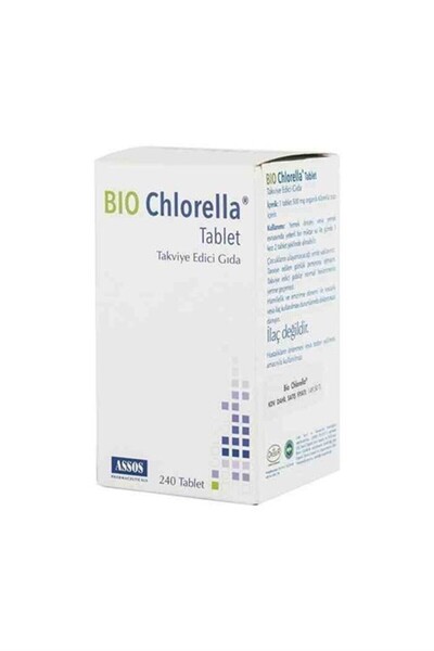 Assos Bio chlorella supplemental food 240 tablets