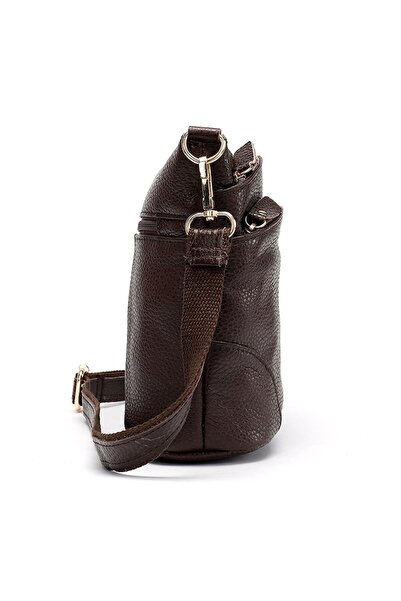 PFY Geanta dama PFY, GT1856 Missa, leather, dark brown