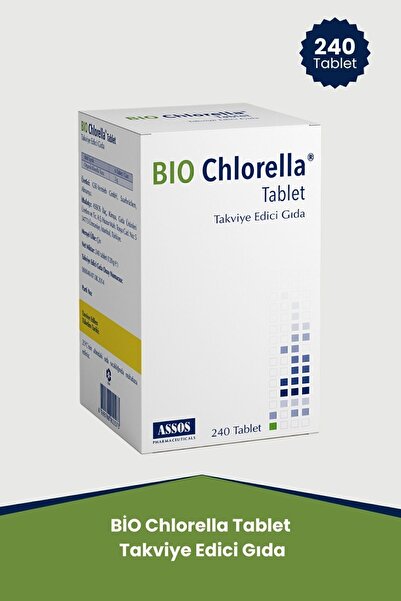 Assos Bio chlorella supplemental food 240 tablets
