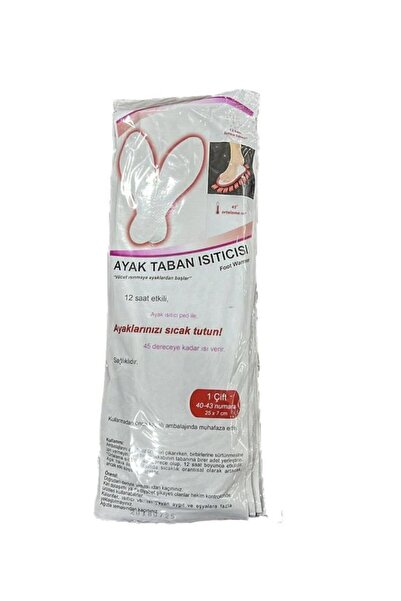 Empressco Sıcak tutan ayak ısıtıcı seti, 5'li paket, 40-43 numara