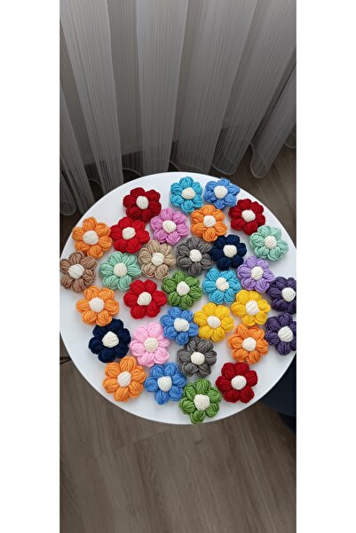 ruhefza أزهار الأقحوان الملونة المتنوعة 10 قطع