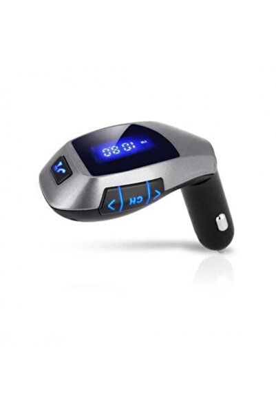 Zet ® Car FM Modulator – Bluetooth, USB, microSD, Hands-Free Fast Charging LED Displa, 12V Compatible