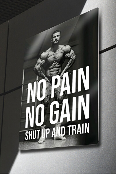DekorHane Metal Print - Cbum, Chris Bumstead, Fitness Motivation, Gym Decor, Bodybuilding Chart