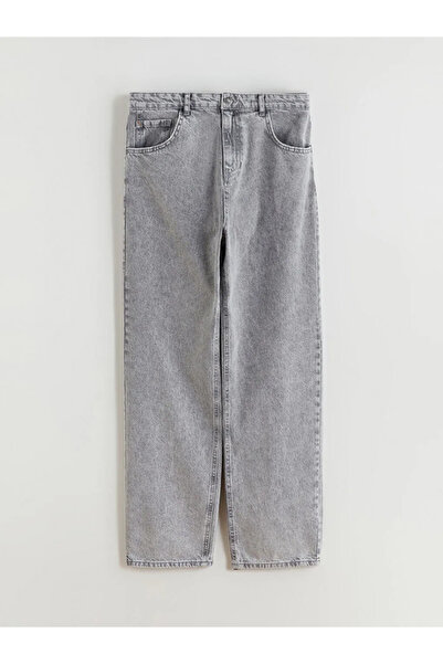 LC Waikiki XSIDE Gri Baggy Fit Erkek Jean Pantolon