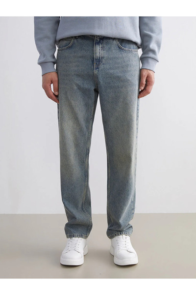 LC Waikiki LCW Jeans Indigo Baggy Fit Erkek Jean Pantolon