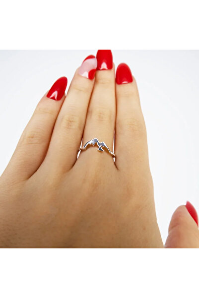 Silver berry S925 Mountain Lover Ring Size 54