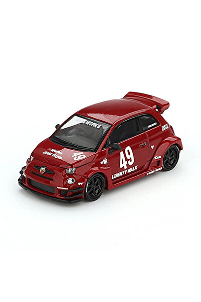 TOYFEST Mini Gt 1/64 Lb-Works X Abas Works Abarth 595 Red - Blister Pack