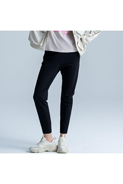 Giordano Women's High-Waist Capri Pants | Regular Fit Interlock Stretch