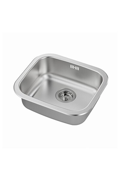 hobiurun Tek gözlü eviye, paslanmaz çelik, 46x40 cm