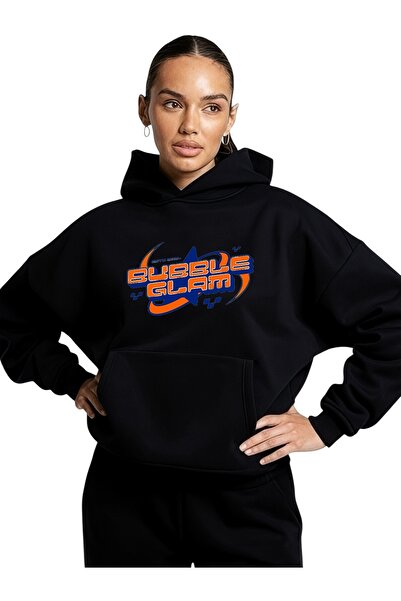 ArtYus Unisex Bubble Glam Colorat Special cu imprimeu Bumbac supradimensionat...