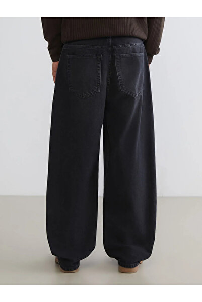 LC Waikiki XSIDE Siyah Baggy Fit Erkek Jean Pantolon